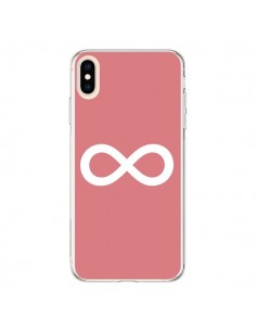 Coque iPhone XS Max Infinity Infini Forever Corail - Mary...