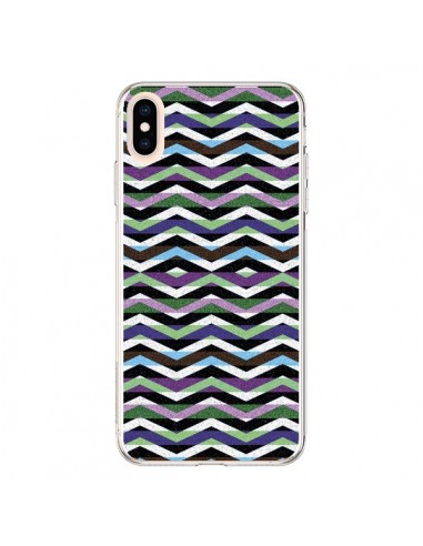 Coque iPhone XS Max Equilibirum Azteque Tribal - Mary Nesrala