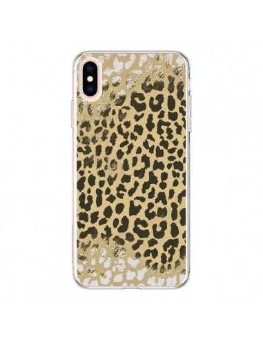 coque iphone xr leopard silicone