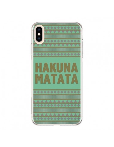 Coque iPhone XS Max Hakuna Matata Roi Lion - Mary Nesrala