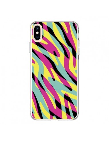 coque iphone xs max arc en ciel