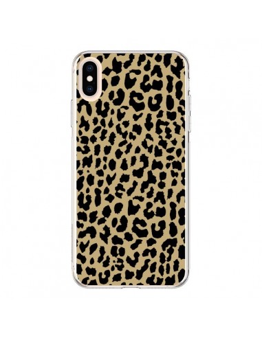 Coque iPhone XS Max Leopard Classic Neon - Mary Nesrala