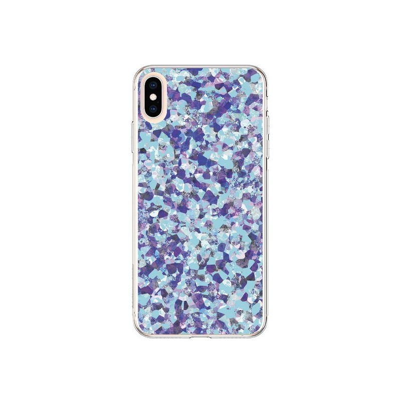 Coque iPhone XS Max Winter Day Bleu - Mary Nesrala