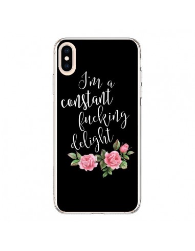 Coque iPhone XS Max Fucking Delight Fleurs - Maryline Cazenave