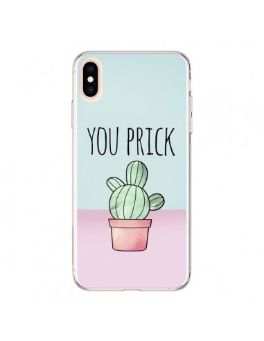 Coque iPhone XS Max You Prick Cactus - Maryline Cazenave