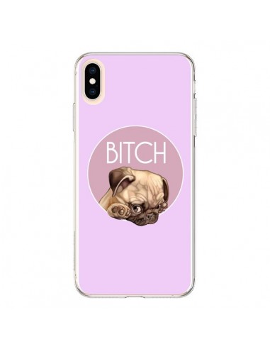 Coque iPhone XS Max Bulldog Bitch - Maryline Cazenave