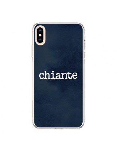 Coque iPhone XS Max Chiante - Maryline Cazenave