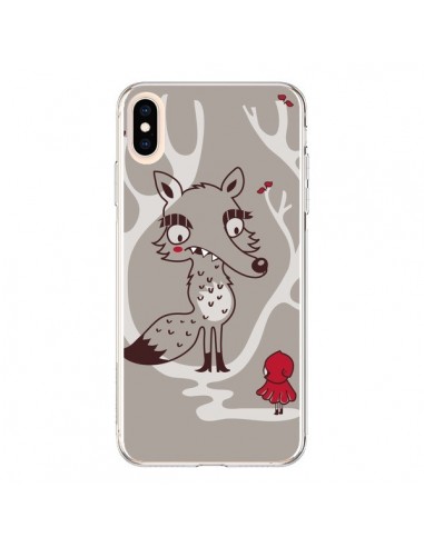 Coque iPhone XS Max Le Petit Chaperon Rouge Loup - Maria Jose Da Luz