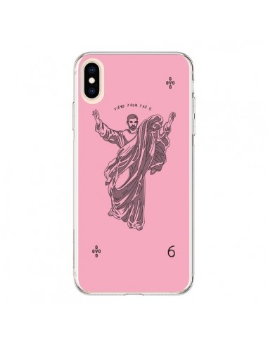 Coque iPhone XS Max God Pink Drake Chanteur Jeu Cartes - Mikadololo