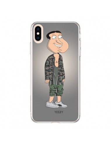 Coque iPhone XS Max Quagmire Family Guy Yeezy - Mikadololo