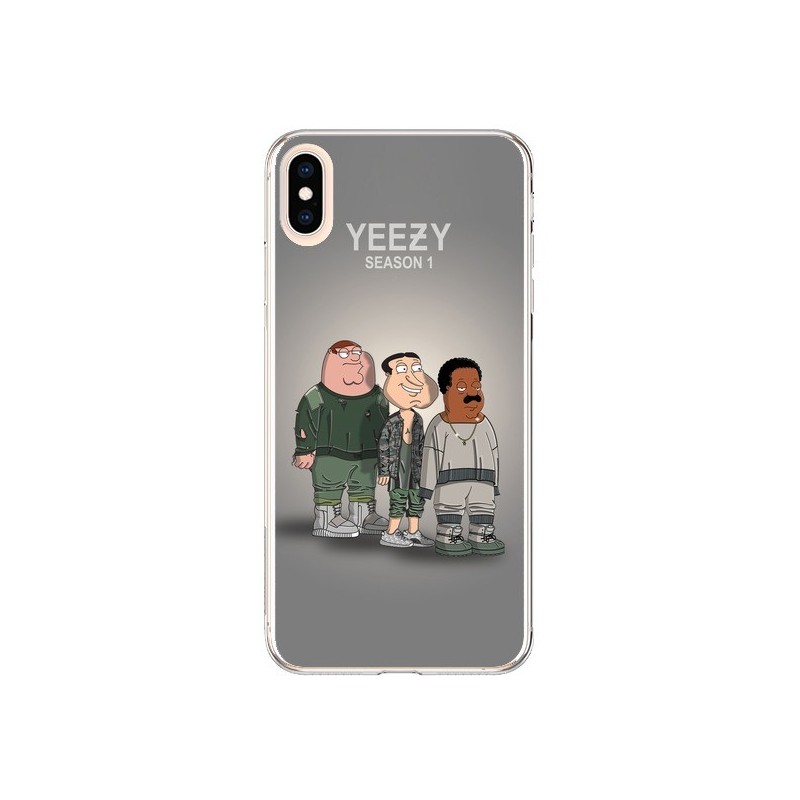 Coque iPhone XS Max Squad Family Guy Yeezy - Mikadololo