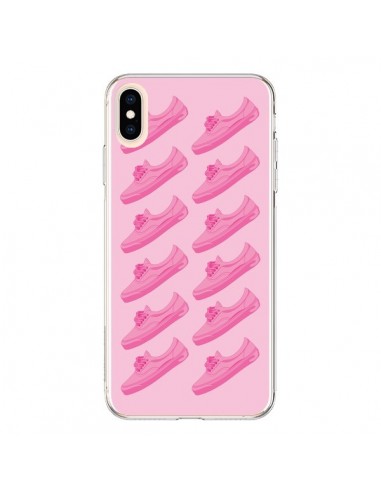 Coque iPhone XS Max Pink Rose Vans Chaussures - Mikadololo