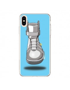 Coque iPhone XS Max Back to the future Chaussures -...