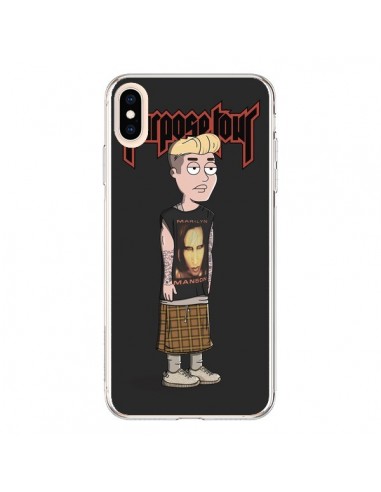 Coque iPhone XS Max Bieber Purpose Tour Manson - Mikadololo