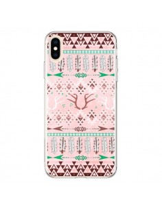 Coque iPhone XS Max Amadahy Cerf Azteque - Monica Martinez