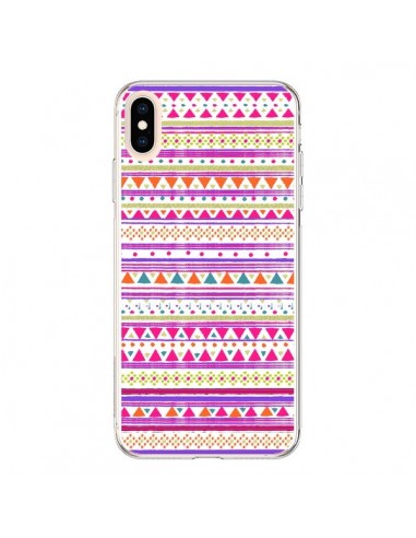 Coque iPhone XS Max Bandana Rose Azteque - Monica Martinez