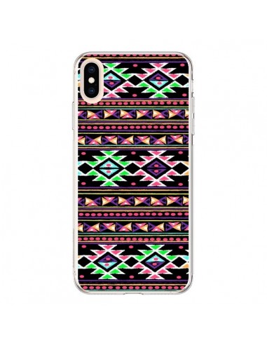 Coque iPhone XS Max Black Aylen Azteque - Monica Martinez