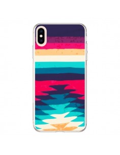 Coque iPhone XS Max Surf Azteque - Monica Martinez