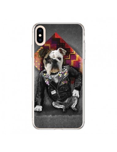 Coque iPhone XS Max Chien Bad Dog - Maximilian San