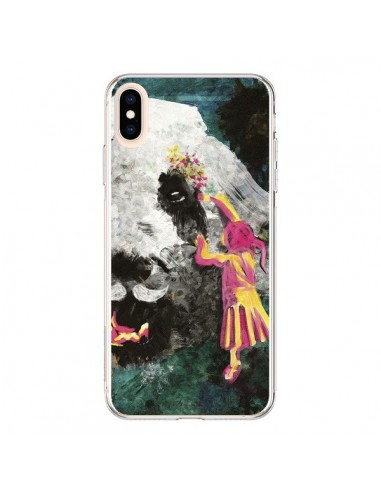 Coque iPhone XS Max Panda Pandamonium - Maximilian San