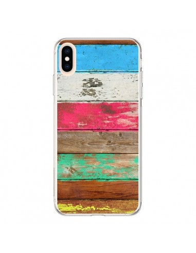 Coque iPhone XS Max Eco Fashion Bois - Maximilian San