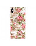 Coque iPhone XS Max Eco Love Pattern Bois Fleur - Maximilian San