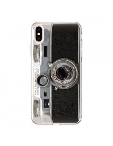 Coque iPhone XS Max Appareil Photo Bolsey Vintage - Maximilian San