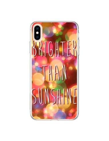 Coque iPhone XS Max Brighter Than Sunshine Paillettes - Maximilian San