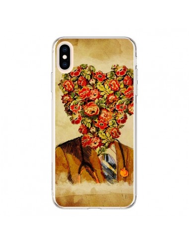 Coque iPhone XS Max Docteur Love Fleurs - Maximilian San