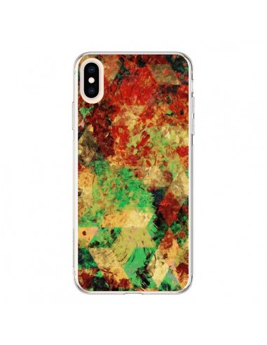 Coque iPhone XS Max Azteque Geometric Triangle - Maximilian San