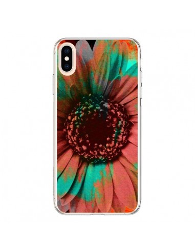 Coque iPhone XS Max Tournesol Lysergic Flower - Maximilian San