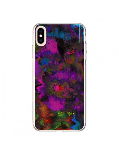 Coque iPhone XS Max Fleurs Lysergic Lujan - Maximilian San