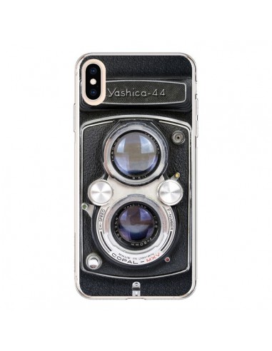 Coque iPhone XS Max Vintage Camera Yashica 44 Appareil Photo - Maximilian San