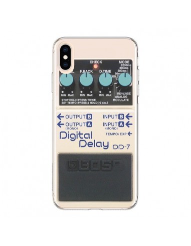 Coque iPhone XS Max Digital Delay Radio Son - Maximilian San