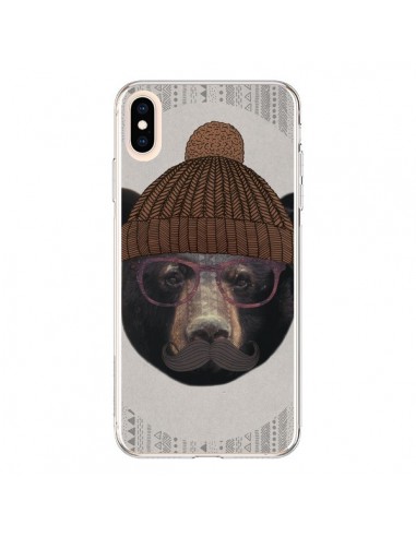 Coque iPhone XS Max Gustav l'Ours - Börg