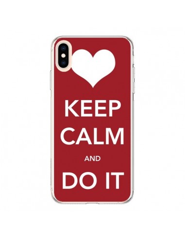 Coque iPhone XS Max Keep Calm and Do It - Nico