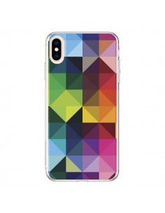 Coque iPhone XS Max Polygone - Nico