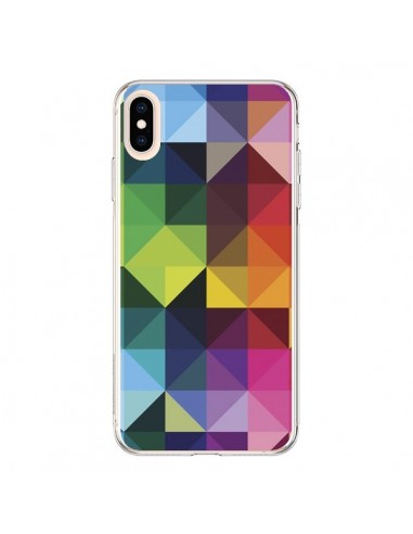 Coque iPhone XS Max Polygone - Nico