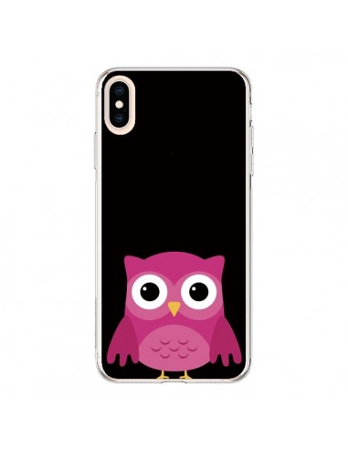 Coque iPhone XS Max Chouette Pascaline - Nico