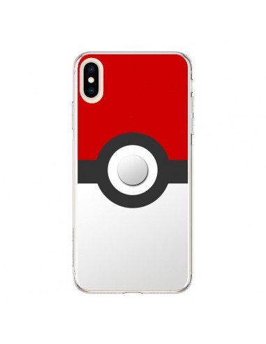 Coque iPhone XS Max Pokemon Pokeball - Nico