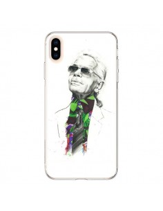 Coque iPhone XS Max Karl Lagerfeld Fashion Mode Designer...