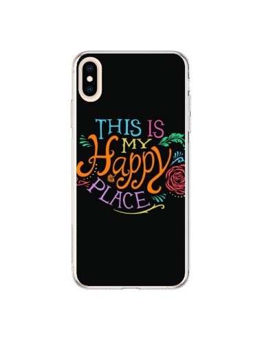 Coque iPhone XS Max This is my Happy Place - Rachel Caldwell