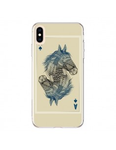 Coque iPhone XS Max Cheval Carte Jeu Horse As - Rachel...