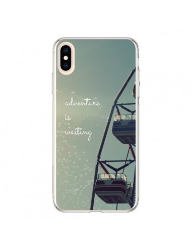 Coque iPhone XS Max Adventure is waiting Fête Forraine - R Delean