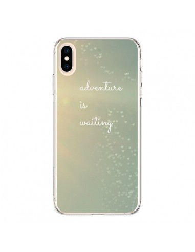 Coque iPhone XS Max Adventure is waiting Coeurs - R Delean