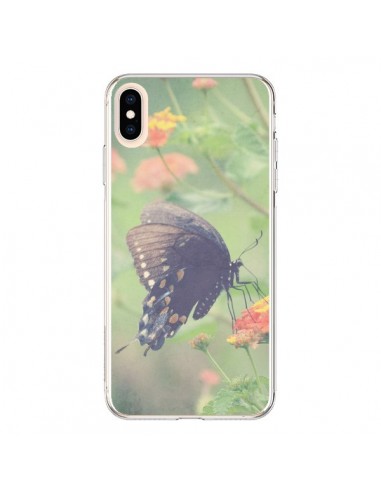 Coque iPhone XS Max Papillon Butterfly - R Delean