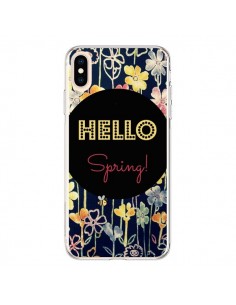 Coque iPhone XS Max Hello Spring - R Delean