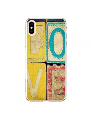 Coque iPhone XS Max Love Amour Jeu - R Delean