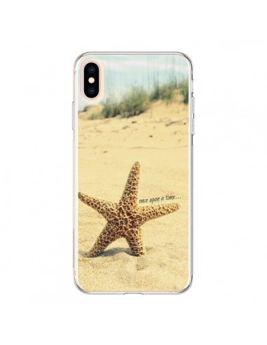Coque iPhone XS Max Etoile de Mer Plage Beach Summer Ete - R Delean