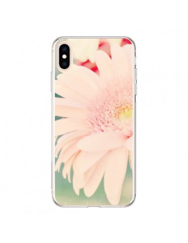 Coque iPhone XS Max Fleurs Roses magnifique - R Delean